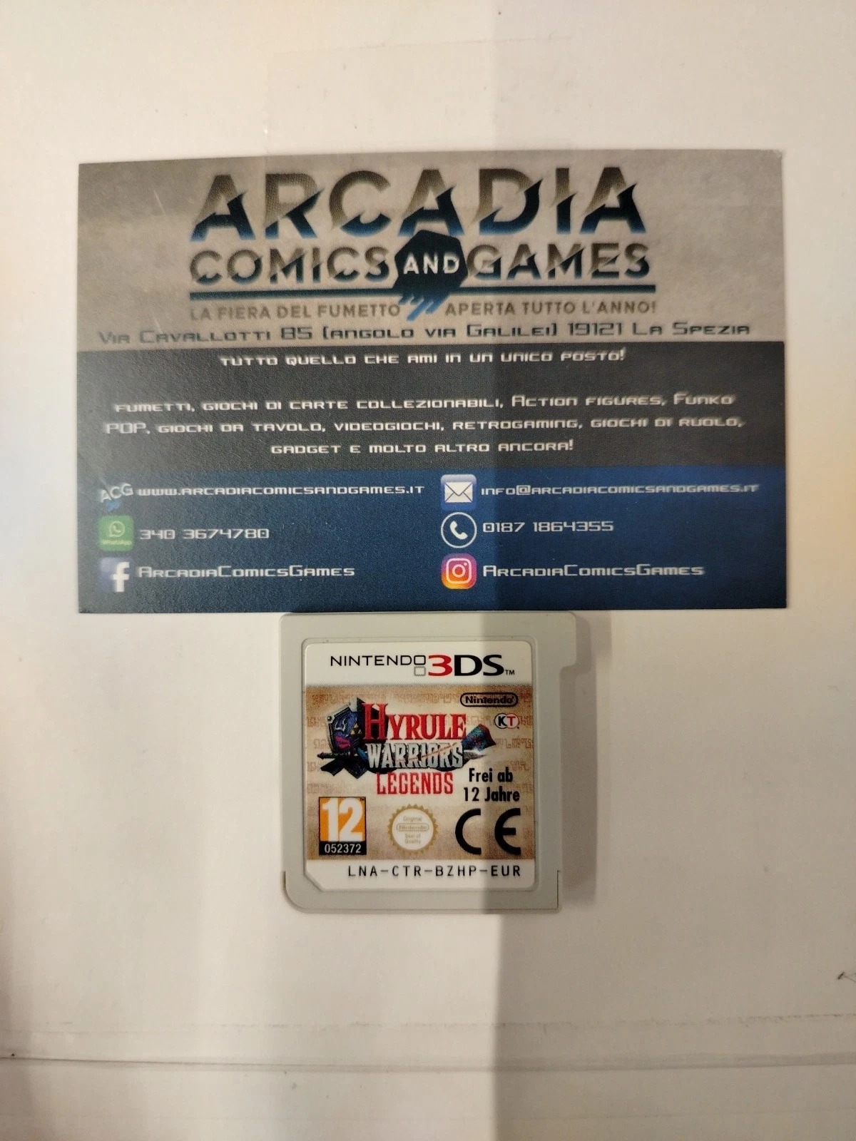 Hyrule Warriors Legends 3DS Nintendo Solo Cartuccia